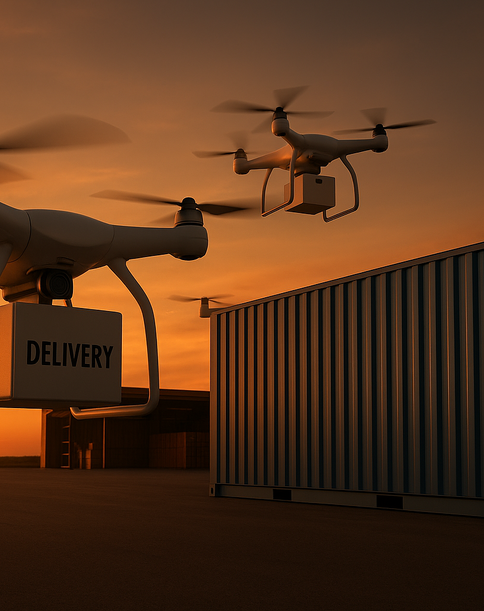 The Future of Auto Logistics: Automation and Drones